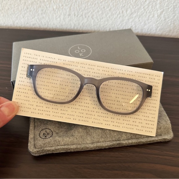 LOOK OPTIC Accessories - LOOK Optics | Gray Blue Light Screen Glasses